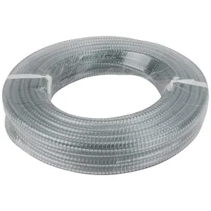 20m Clear Spring Hose - Per Roll