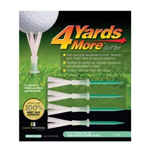 4 Yards More Standard Tees 4 Pack 4"