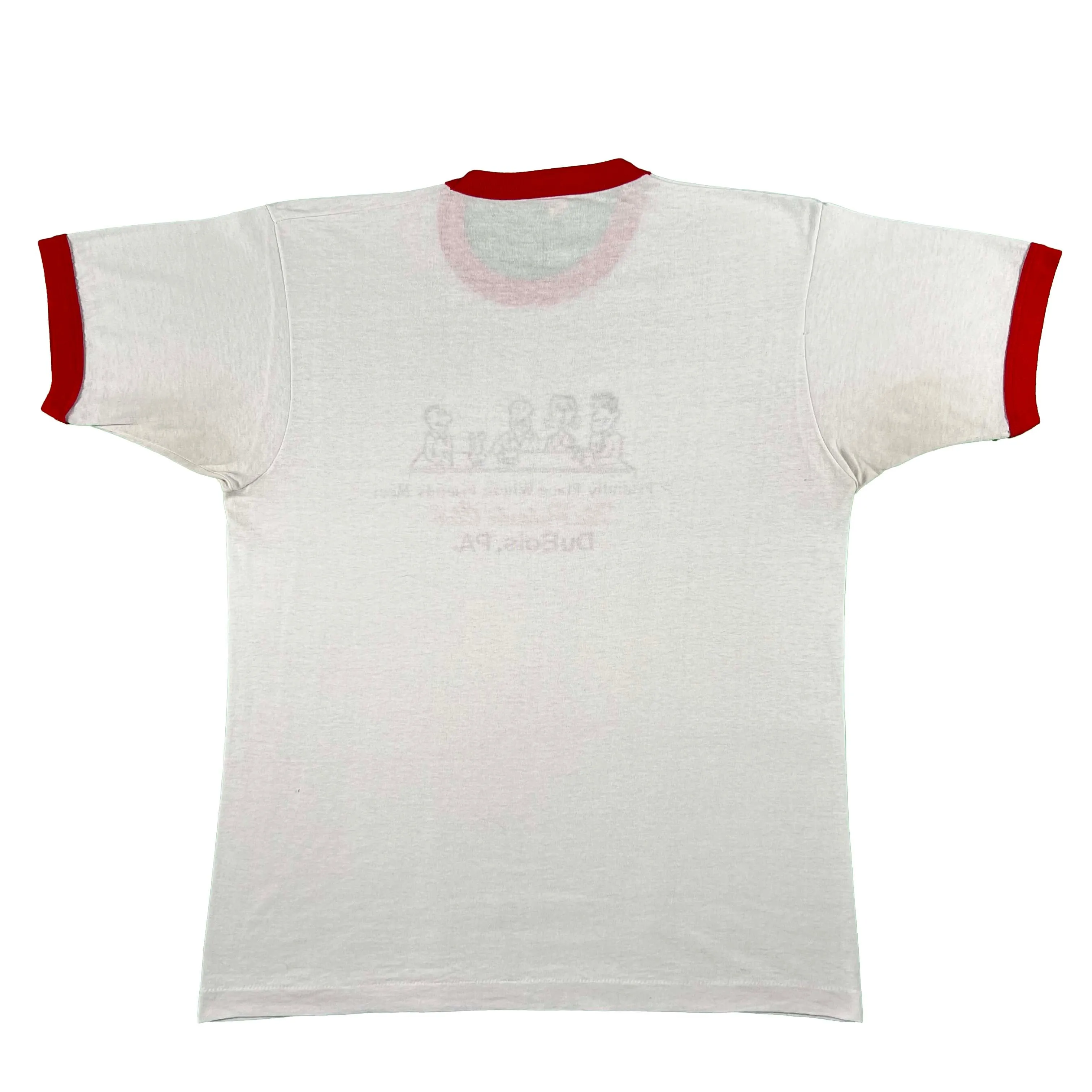 80s Pulaski Club Ringer Tee- L