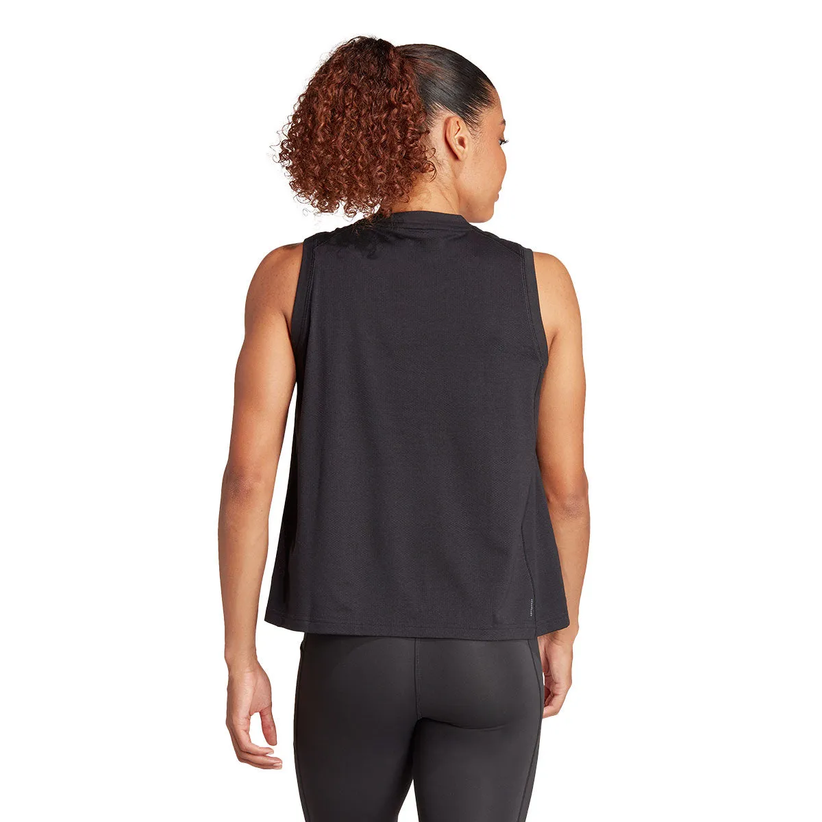 adidas Training Esssentails Logo Tank Top - Womens - Black/White