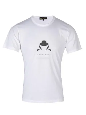 Anonymous White T-Shirt