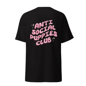 Anti Social Puppies Club | Uni-Sex Tee