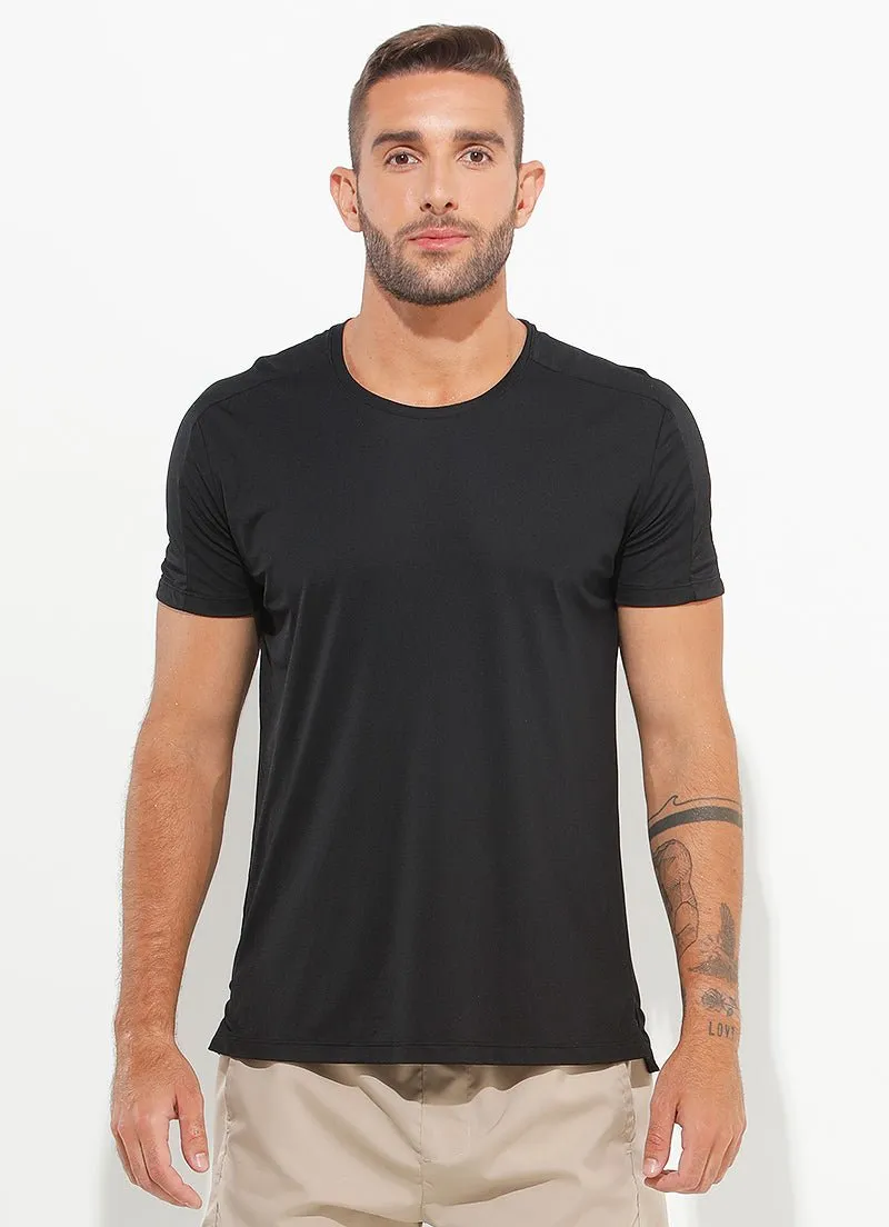 A.O.P Shirt (Black) UPF 50 