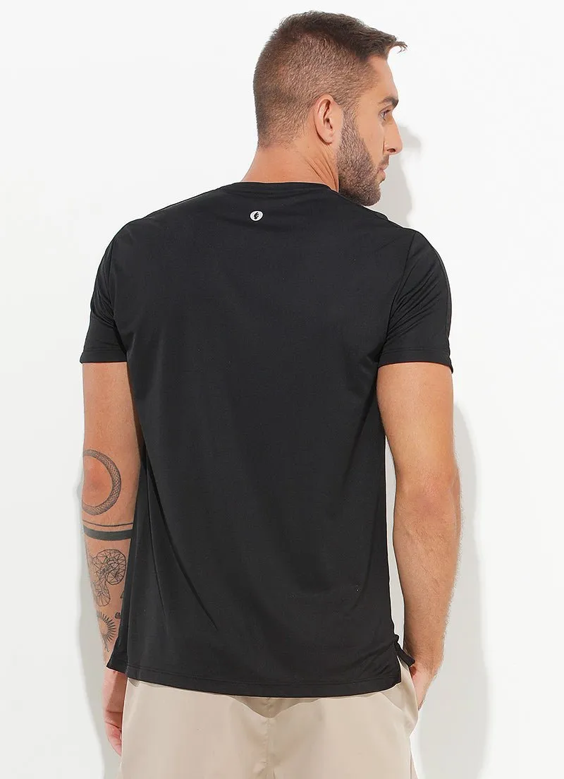 A.O.P Shirt (Black) UPF 50 