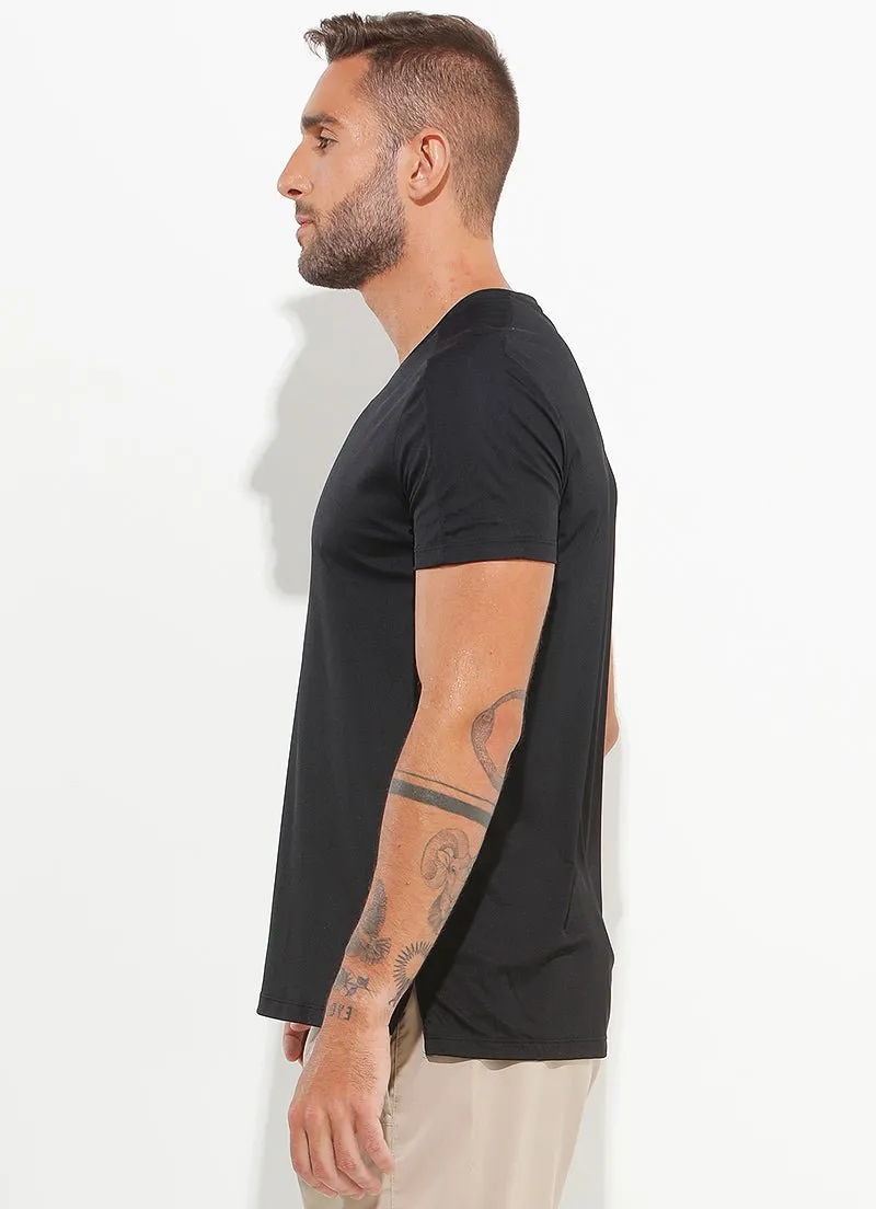 A.O.P Shirt (Black) UPF 50 