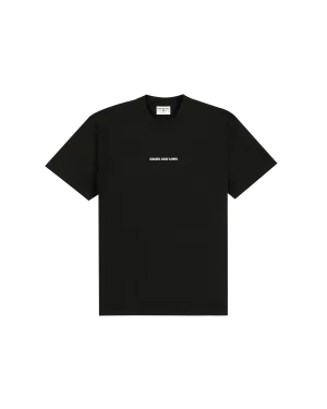 Bar Logo T-shirt - Black