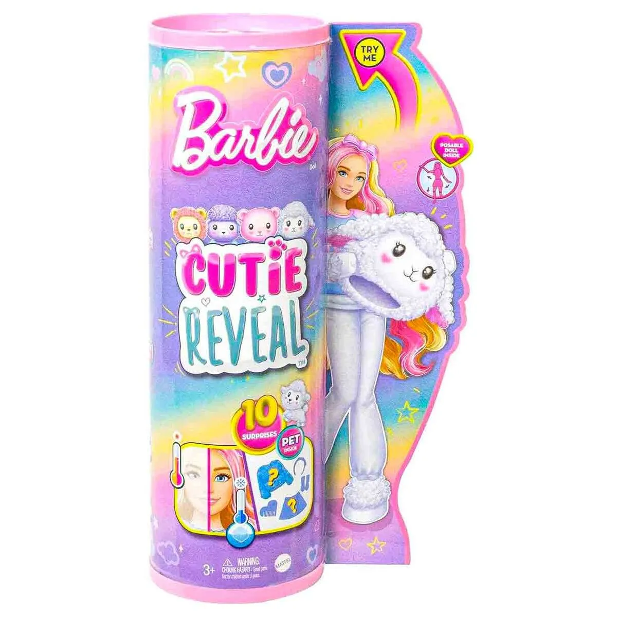 Barbie Cutie Reveal Cute Tees Doll Sweet Lamb