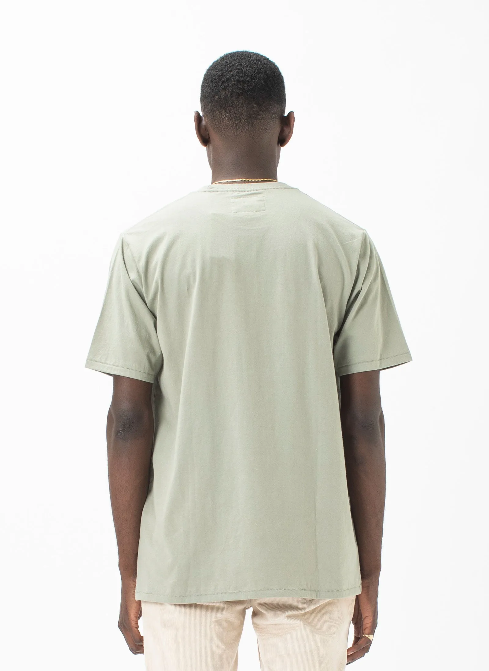 B.Cools Retro Embro Tee Sage