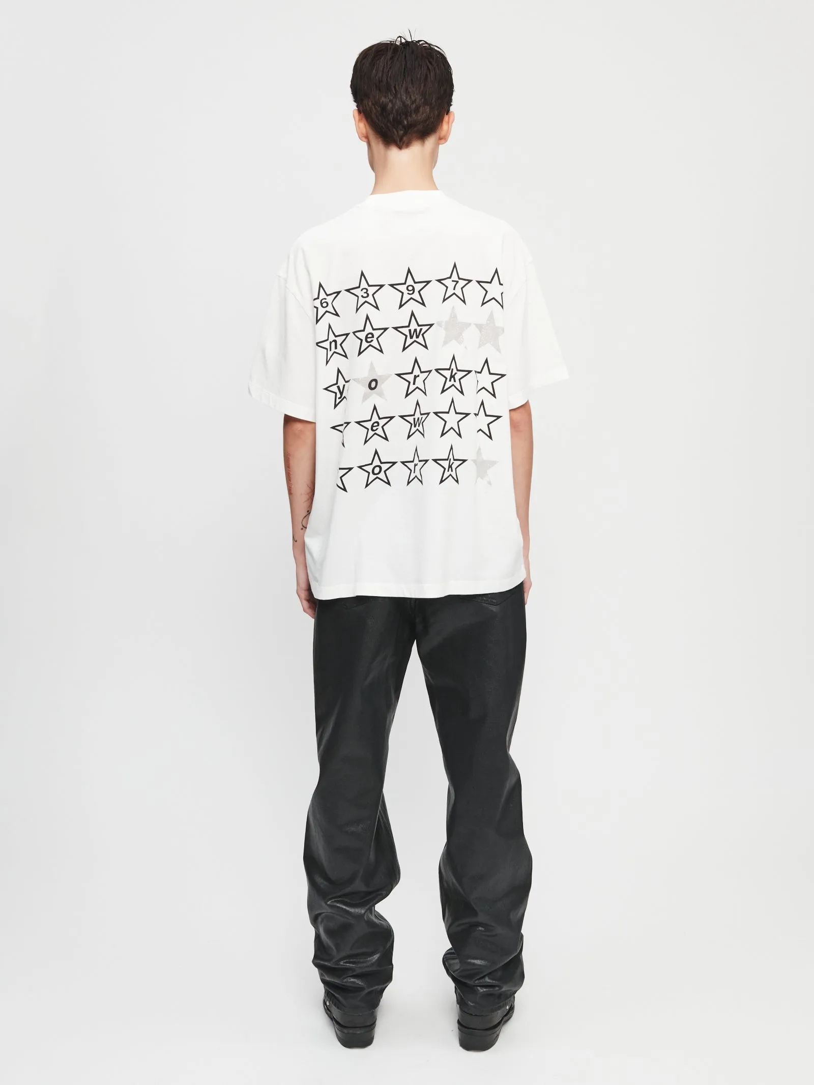 Big Star Tee in White