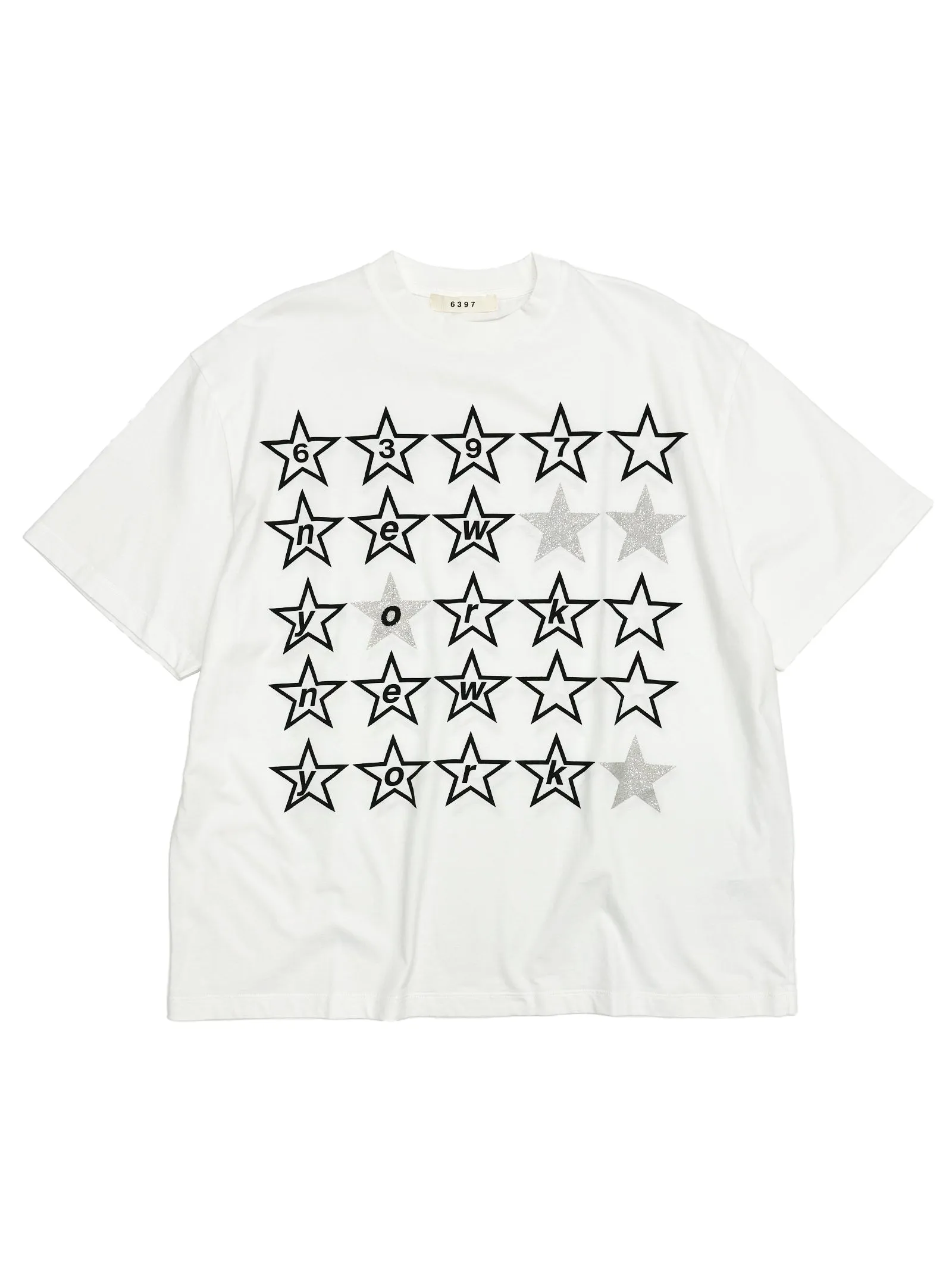 Big Star Tee in White