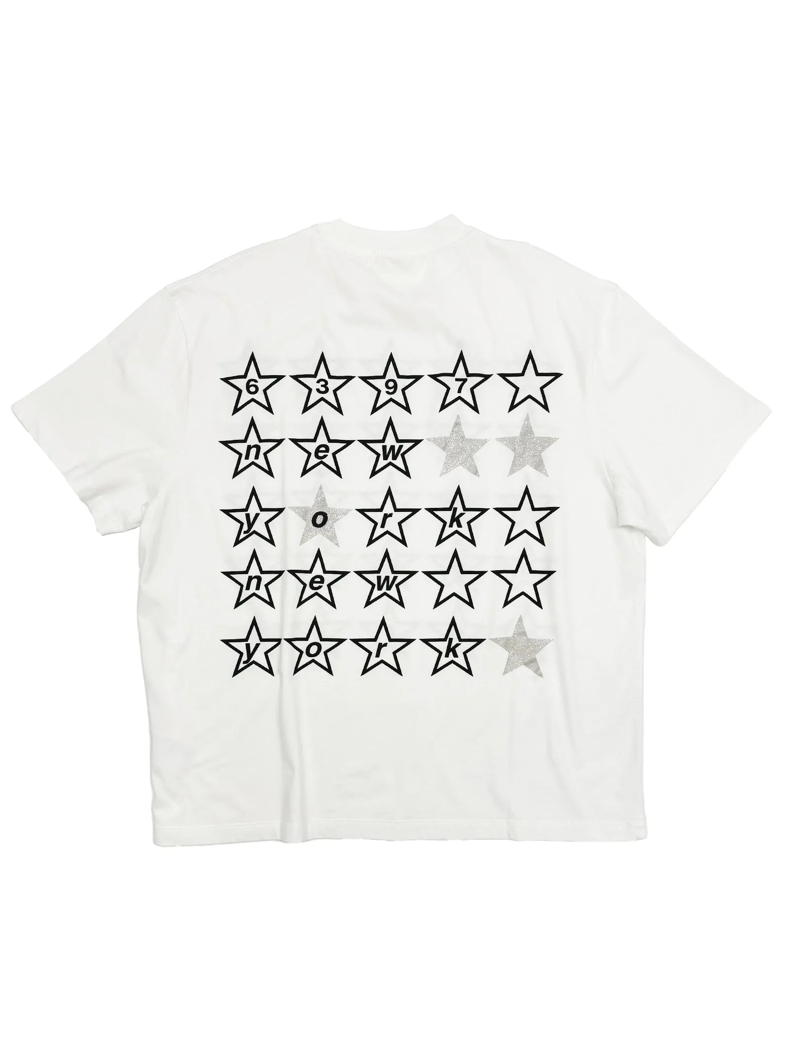 Big Star Tee in White