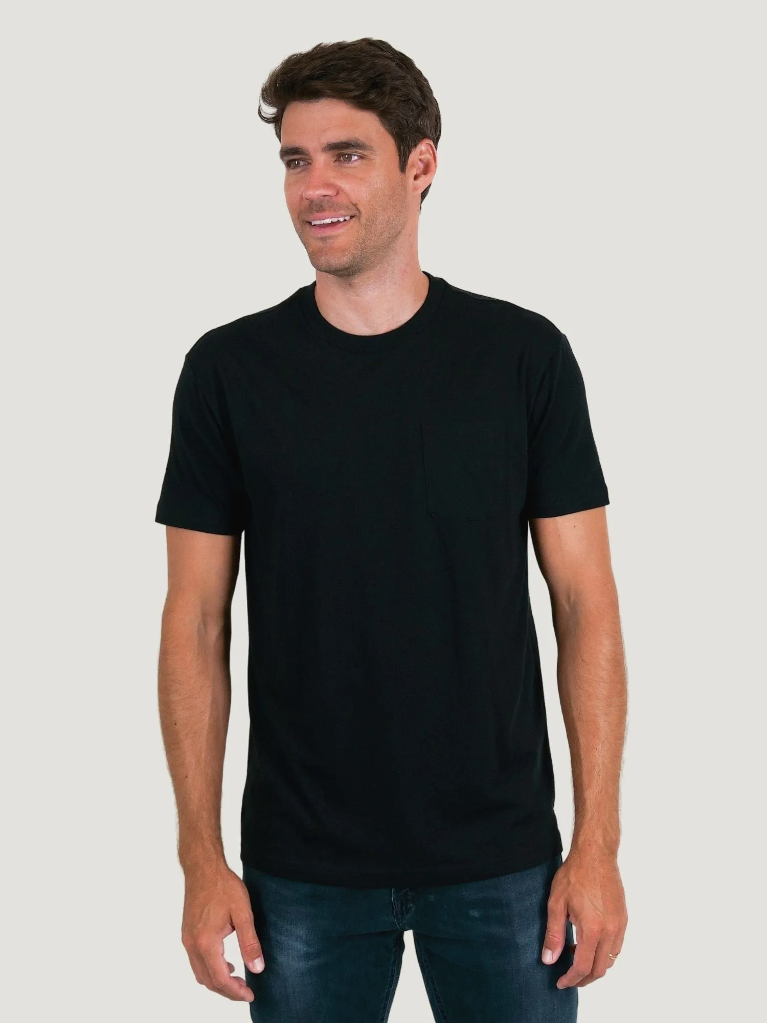 Black Pocket Tee FINAL SALE