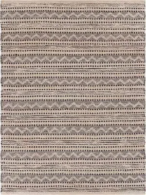 Bleached Naturals 81432BKJ Jet Black Rug