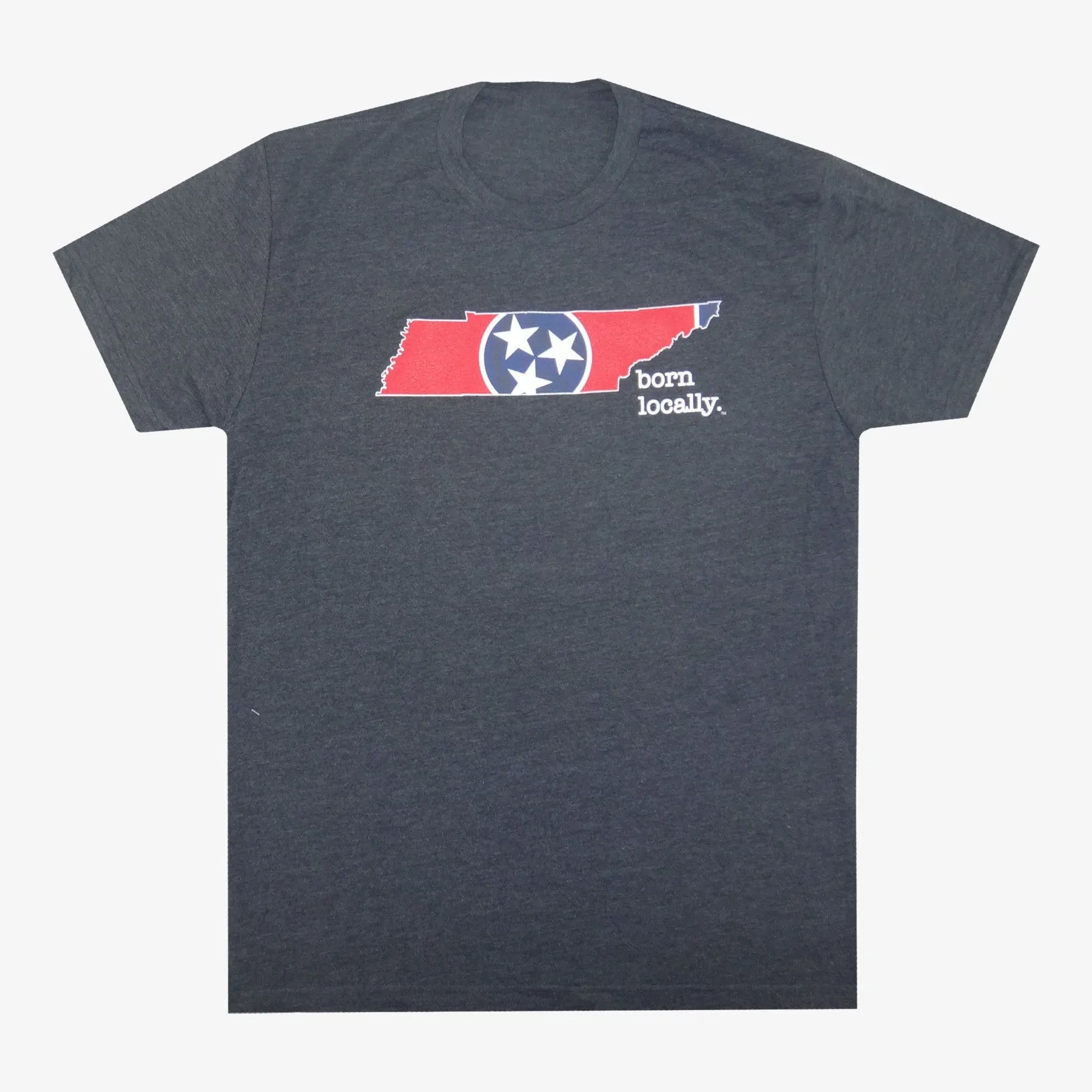 Born Locally Tennessee State Flag T-Shirt