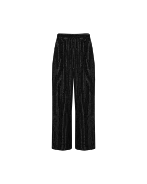 CAMERON SILK PANT BLACK BAMBOO