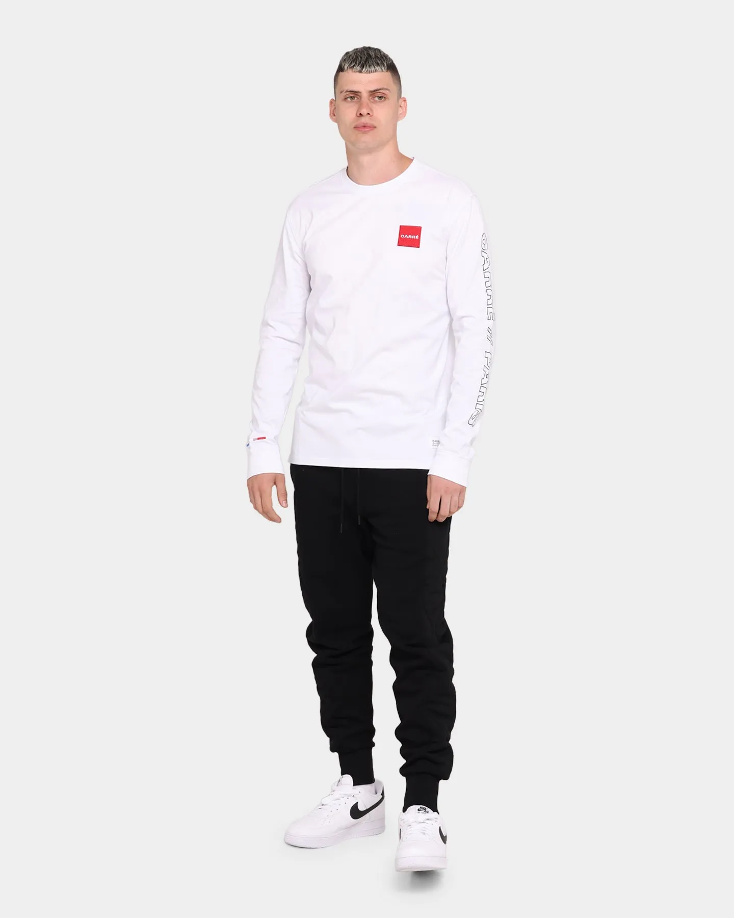 Carré Objectif Box Classique Long Sleeve T-Shirt White