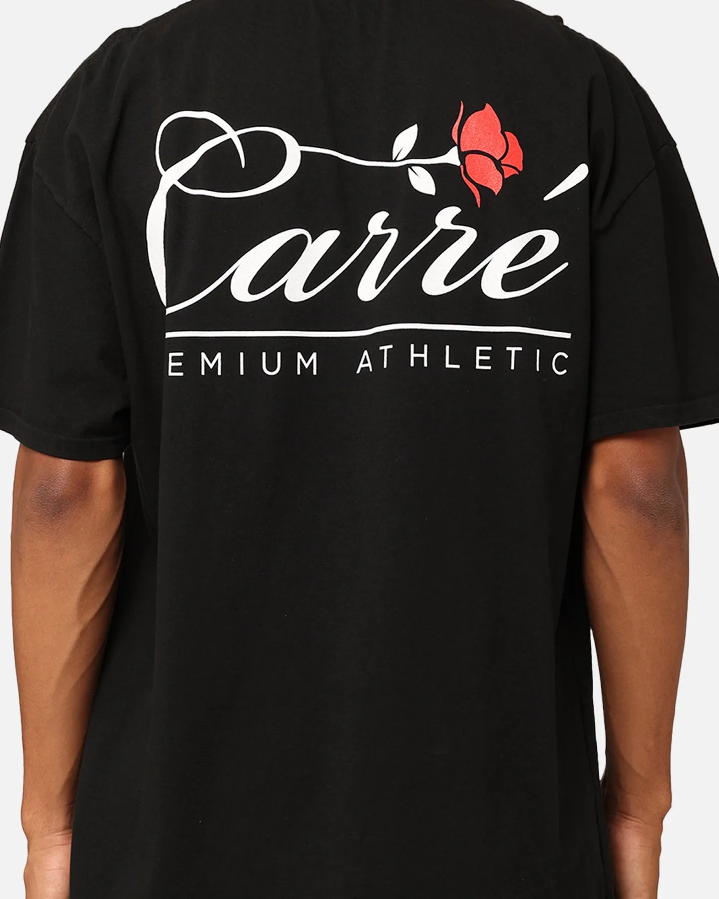 Carre Timeless Rose T-Shirt Black