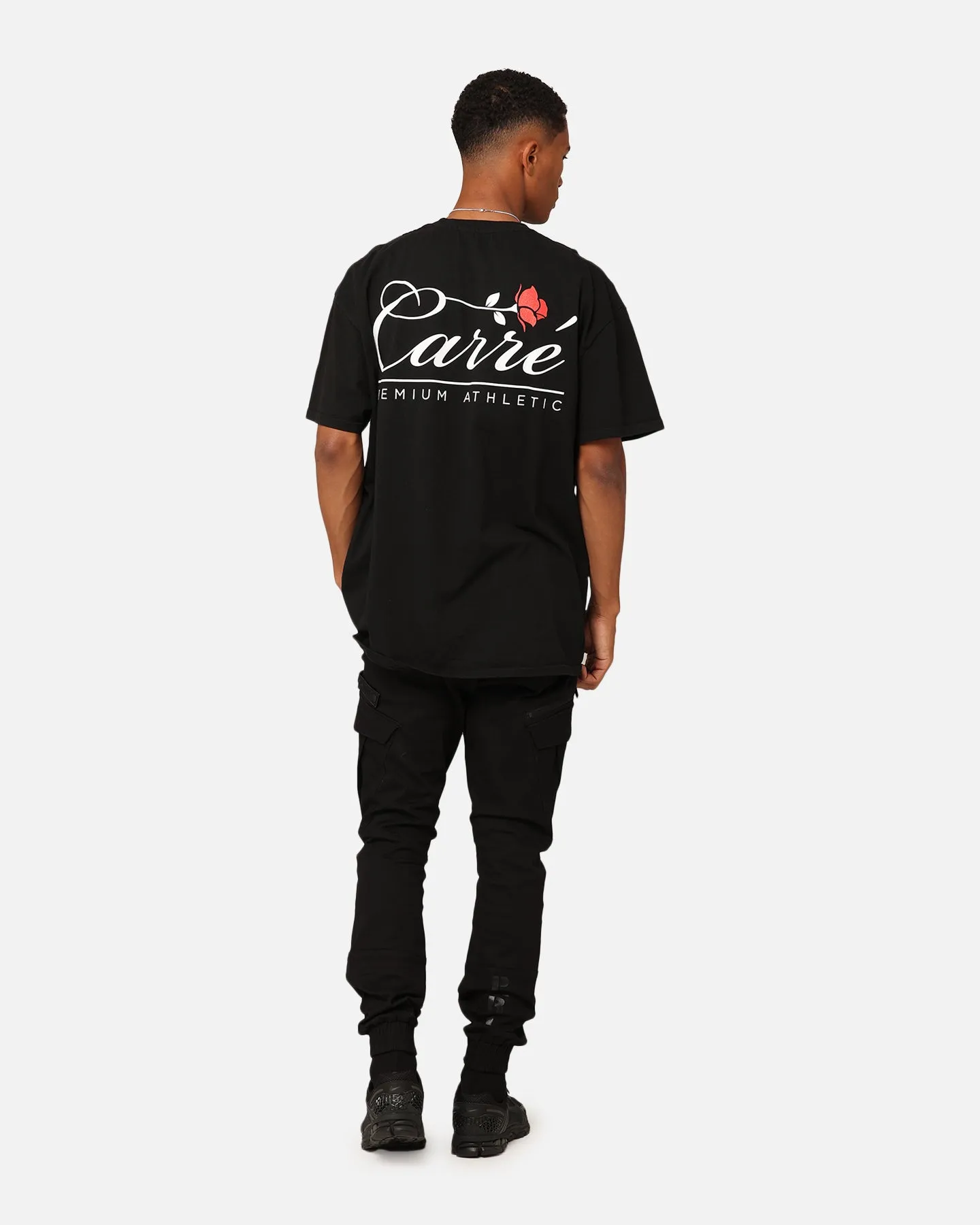 Carre Timeless Rose T-Shirt Black