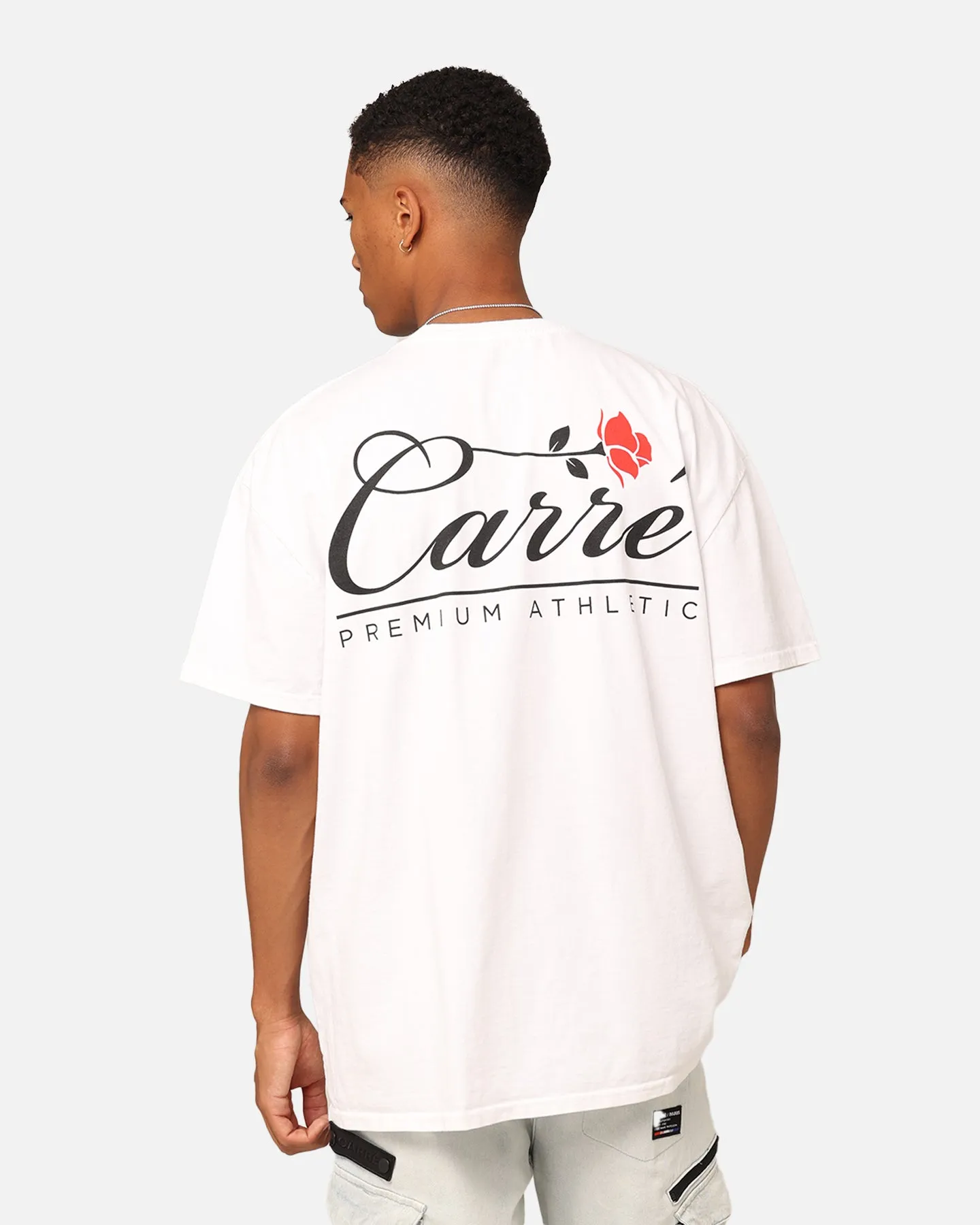 Carre Timeless Rose T-Shirt White