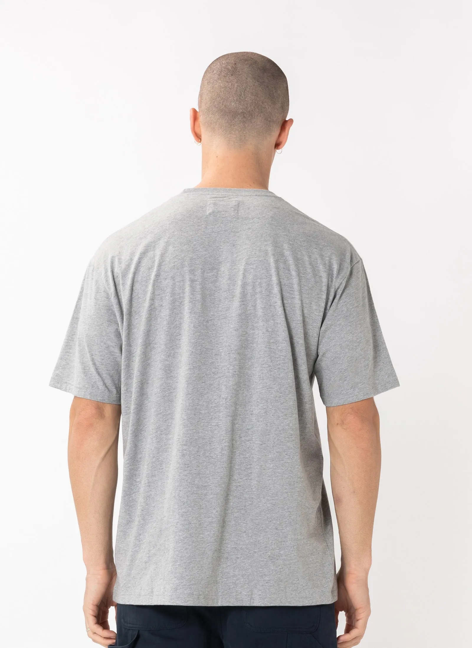 College Homie Tee Grey Melange