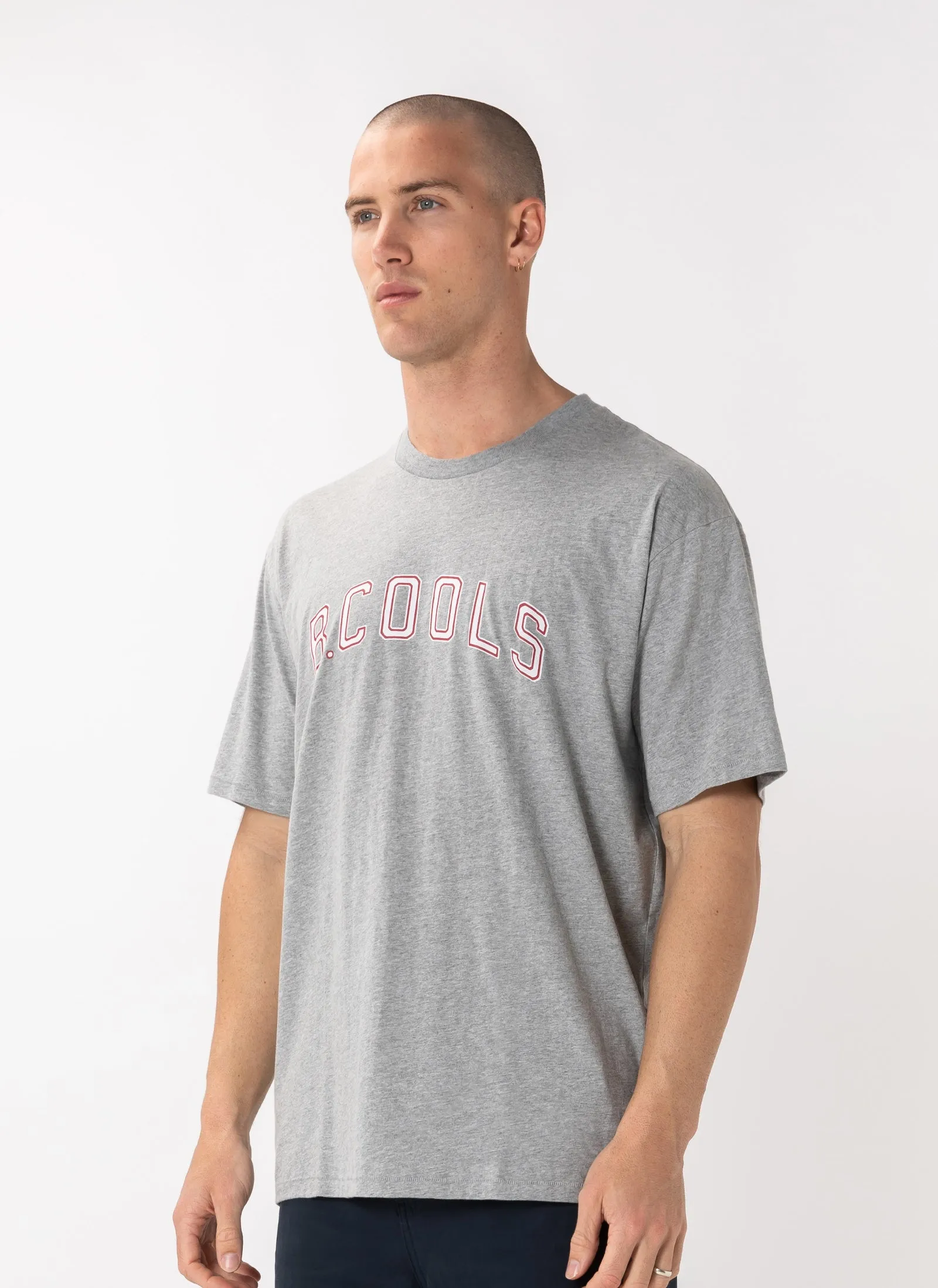 College Homie Tee Grey Melange