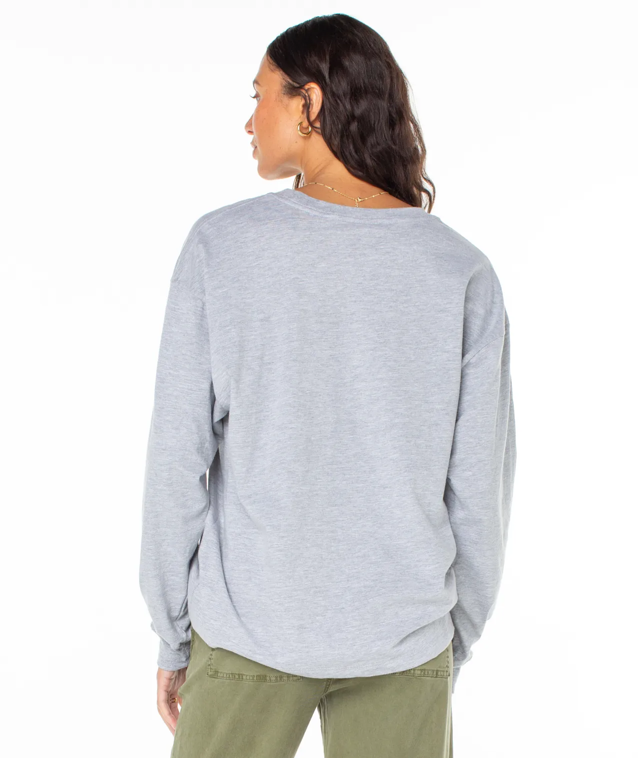 Collegiate Arch Long Sleeve T-Shirt - Heritage Heather