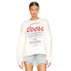 Coors Light Official Tm - Jump Jumper - White