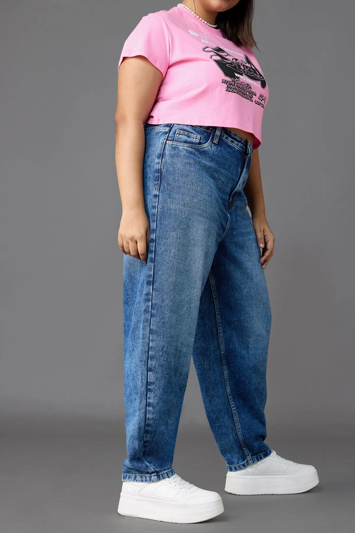 Curve Classic Slouchy Jeans