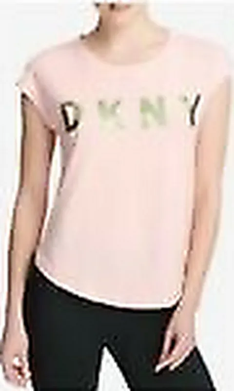 Dkny Sport Sleeveless Relaxed Logo T-Shirt