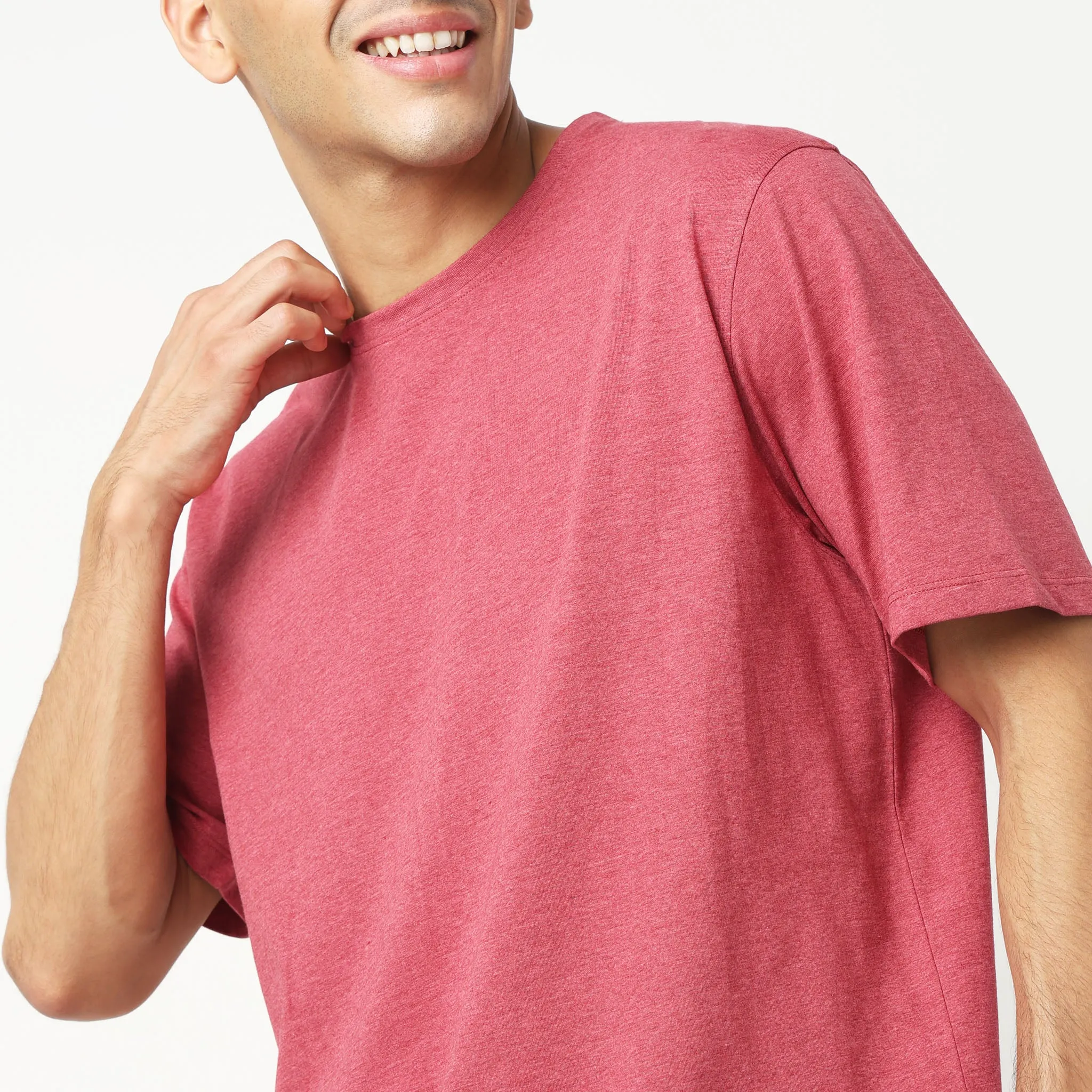 Double Dyed Crewᵘˣ Tees - Regular Fit - Must Have Essential Super Soft Handfeel & Quick Dry