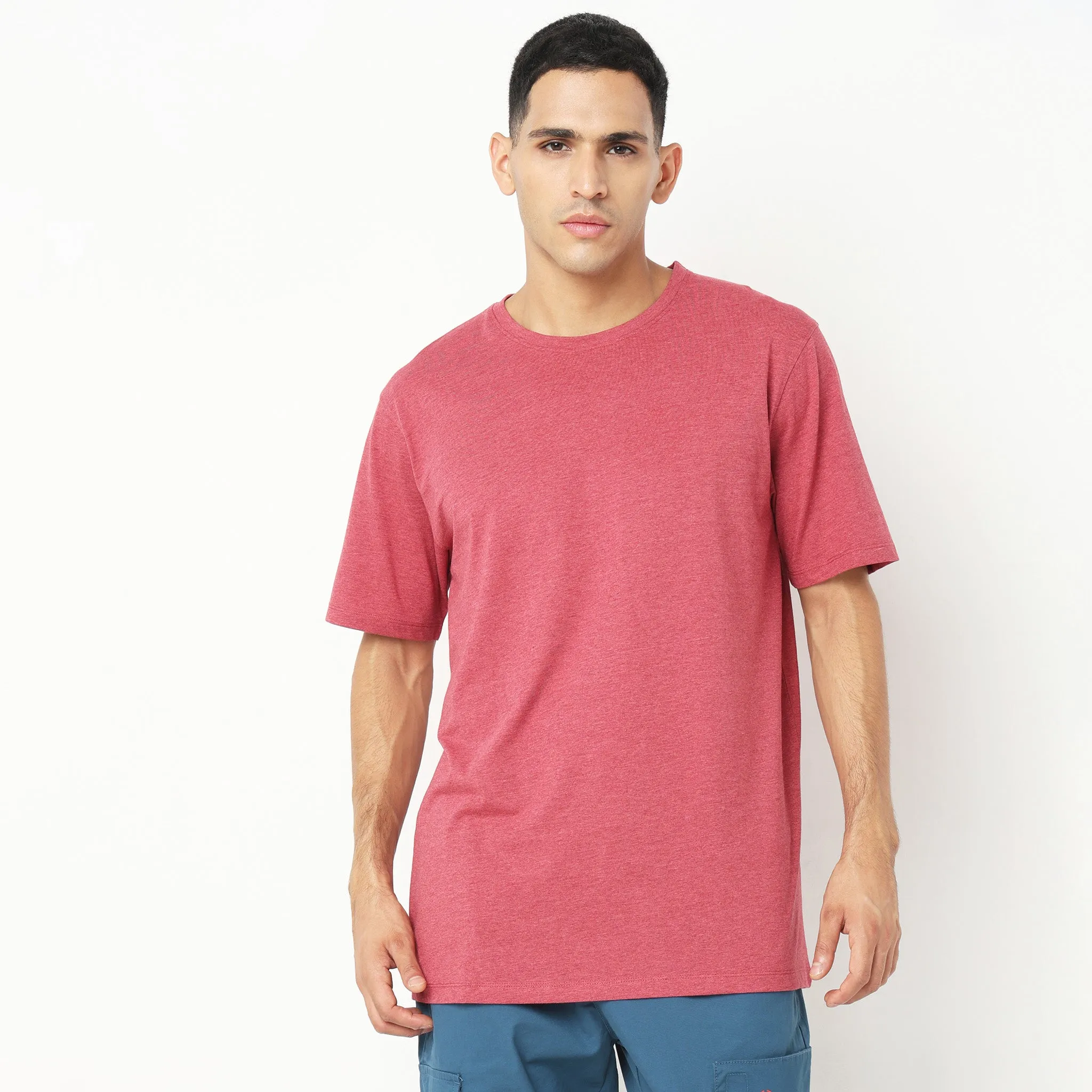 Double Dyed Crewᵘˣ Tees - Regular Fit - Must Have Essential Super Soft Handfeel & Quick Dry