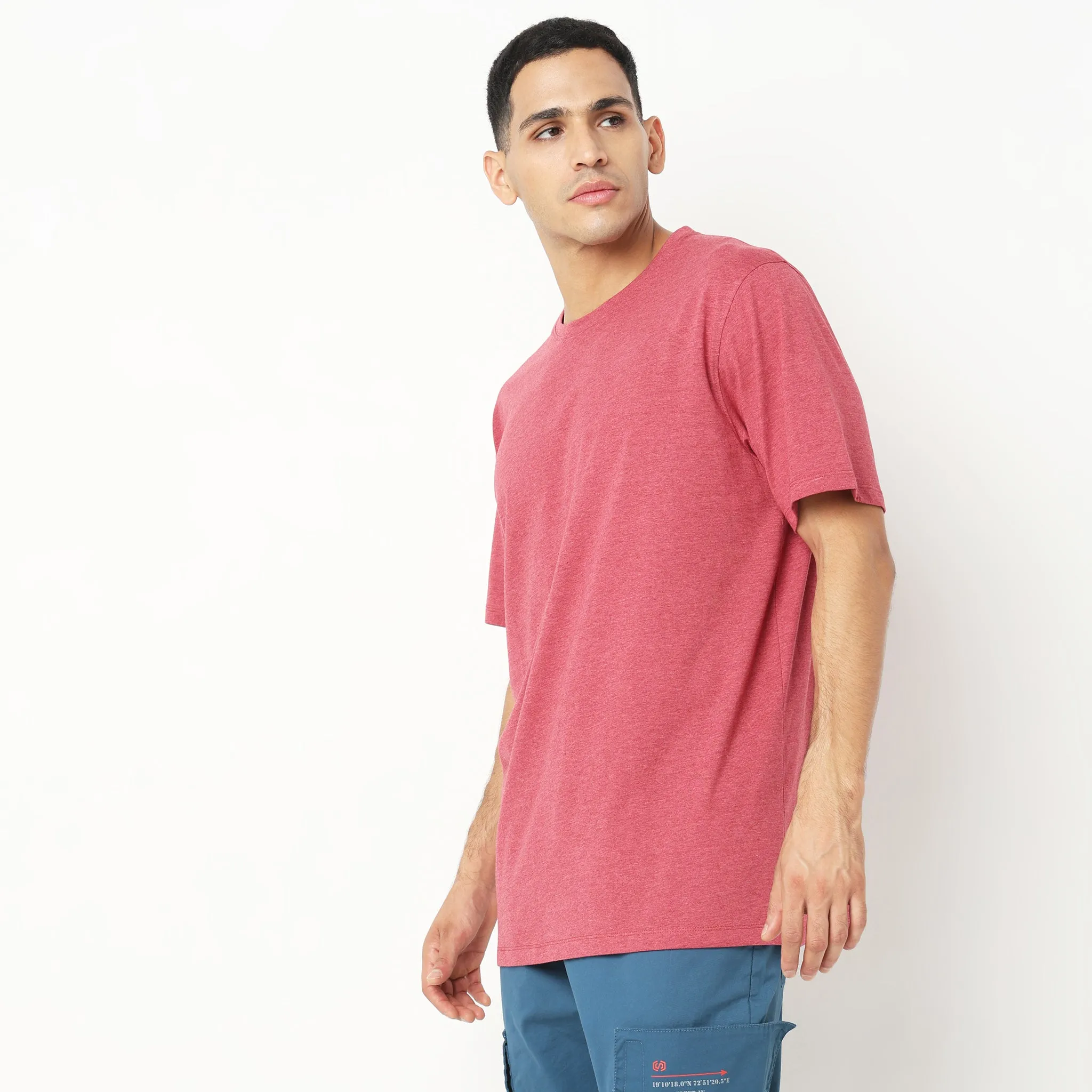 Double Dyed Crewᵘˣ Tees - Regular Fit - Must Have Essential Super Soft Handfeel & Quick Dry