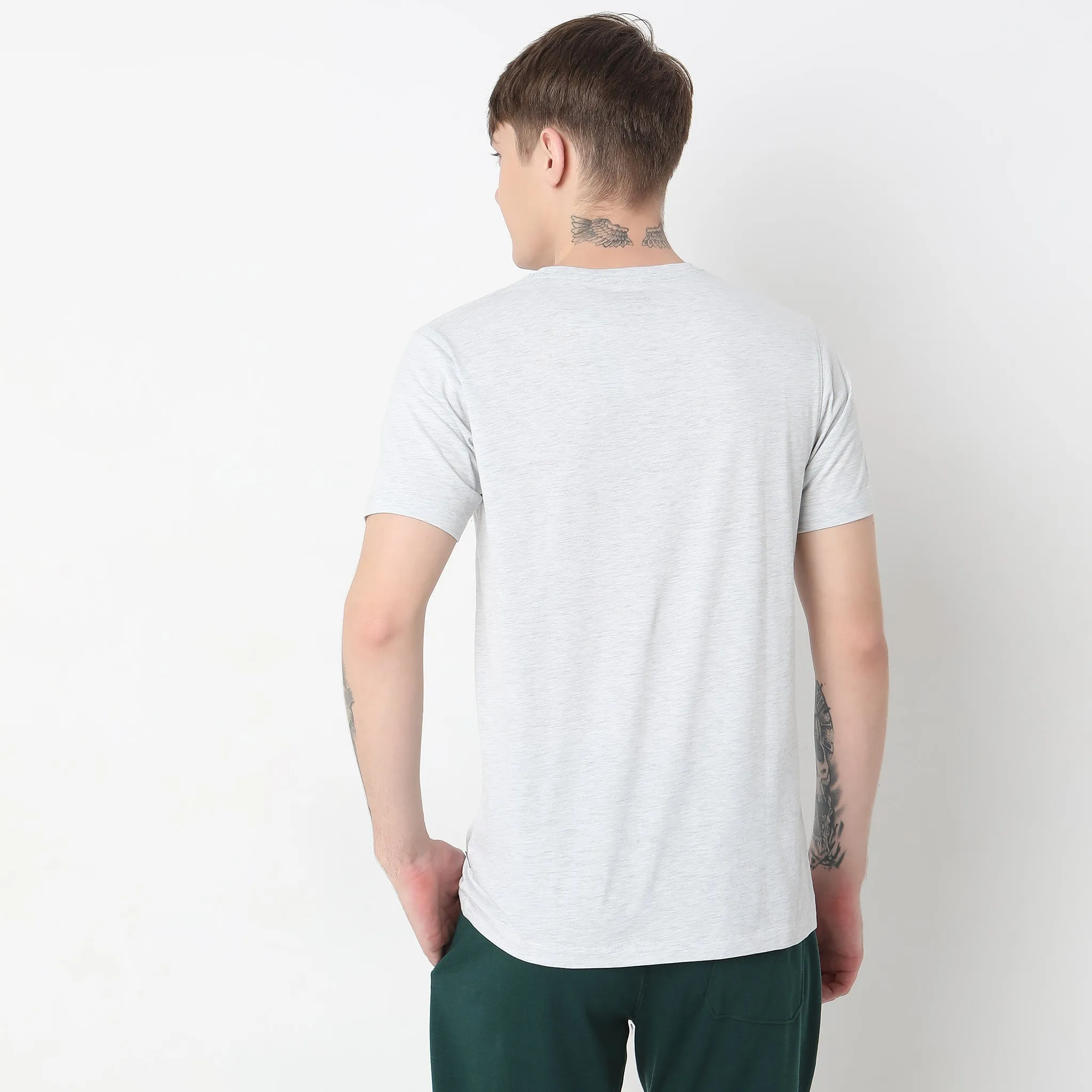 Double Dyed Crewᵘˣ Tees - Regular Fit - Must Have Essential Super Soft Handfeel & Quick Dry