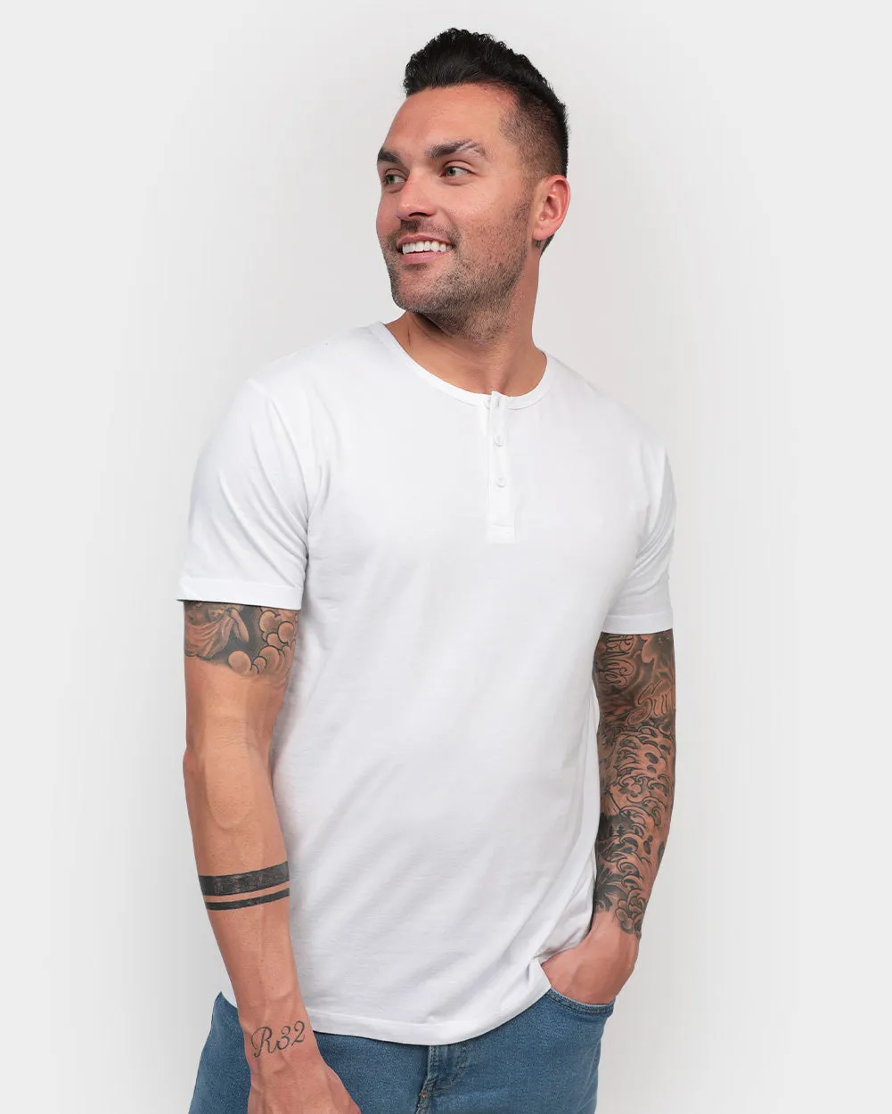 Henley Tee - Non-Branded