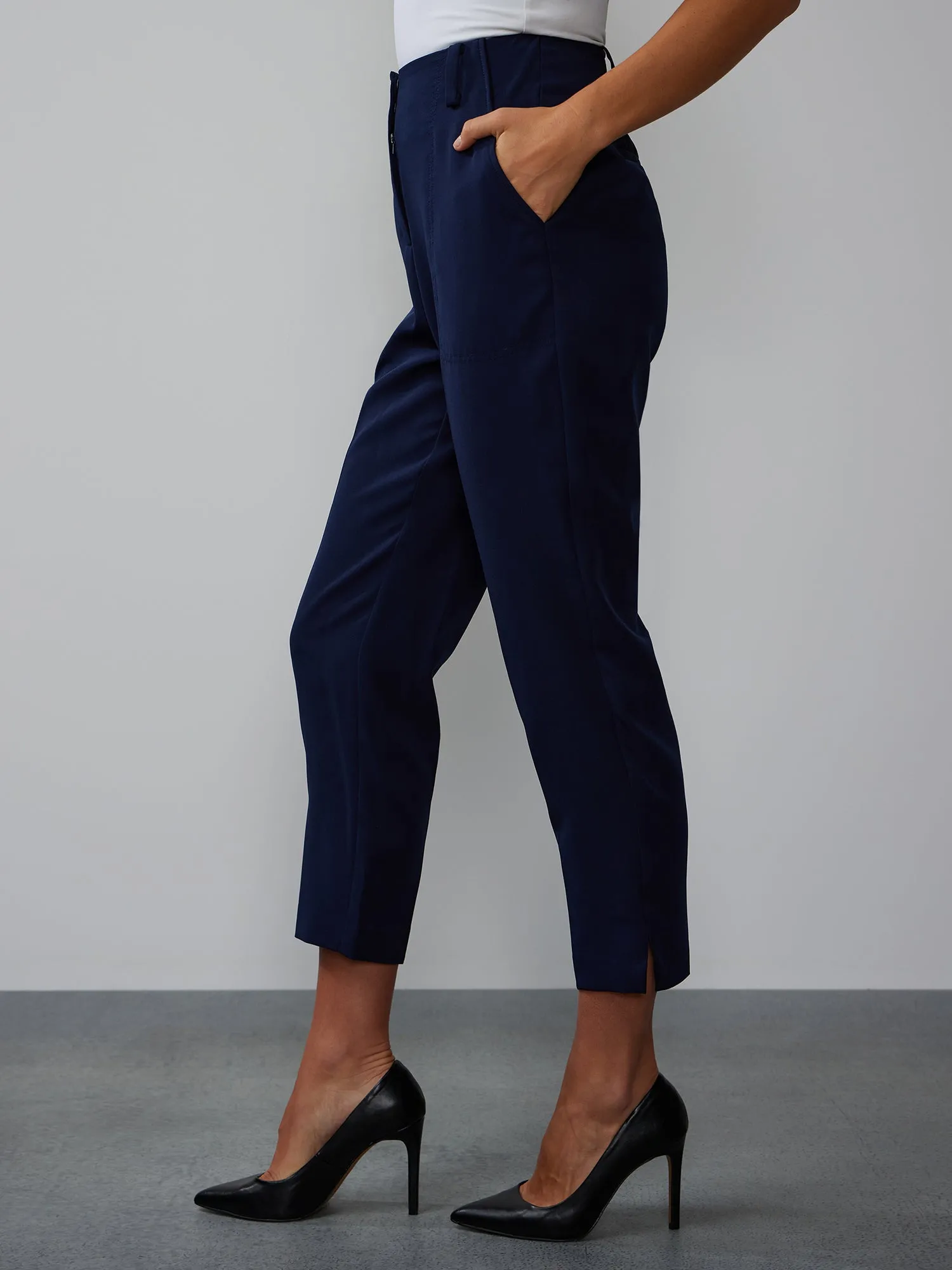 High Waist Ankle Pant