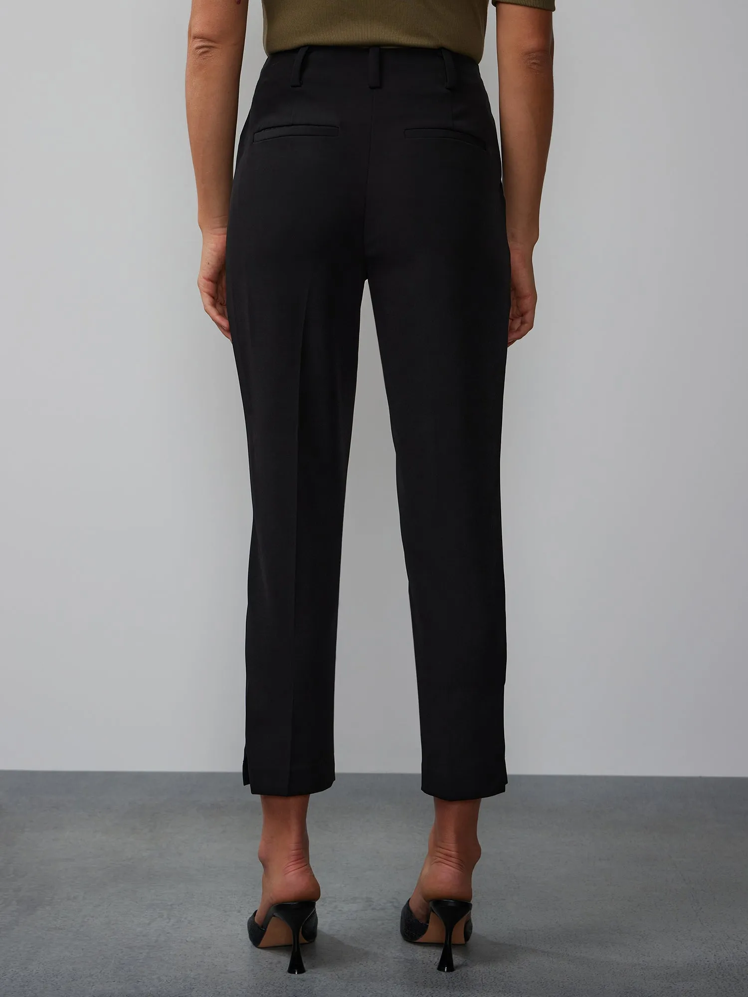 High Waist Ankle Pant