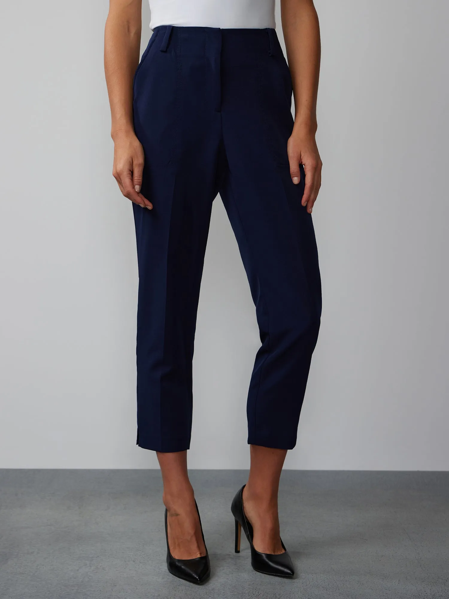 High Waist Ankle Pant