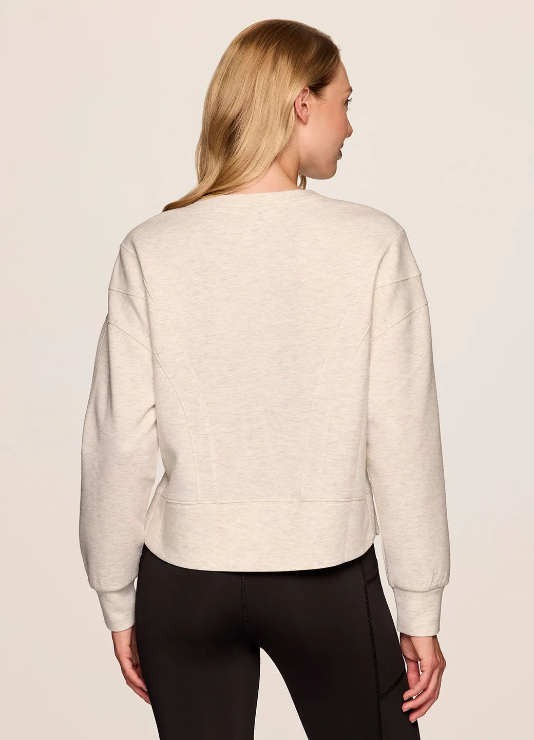 In The Studio Cropped Pullover