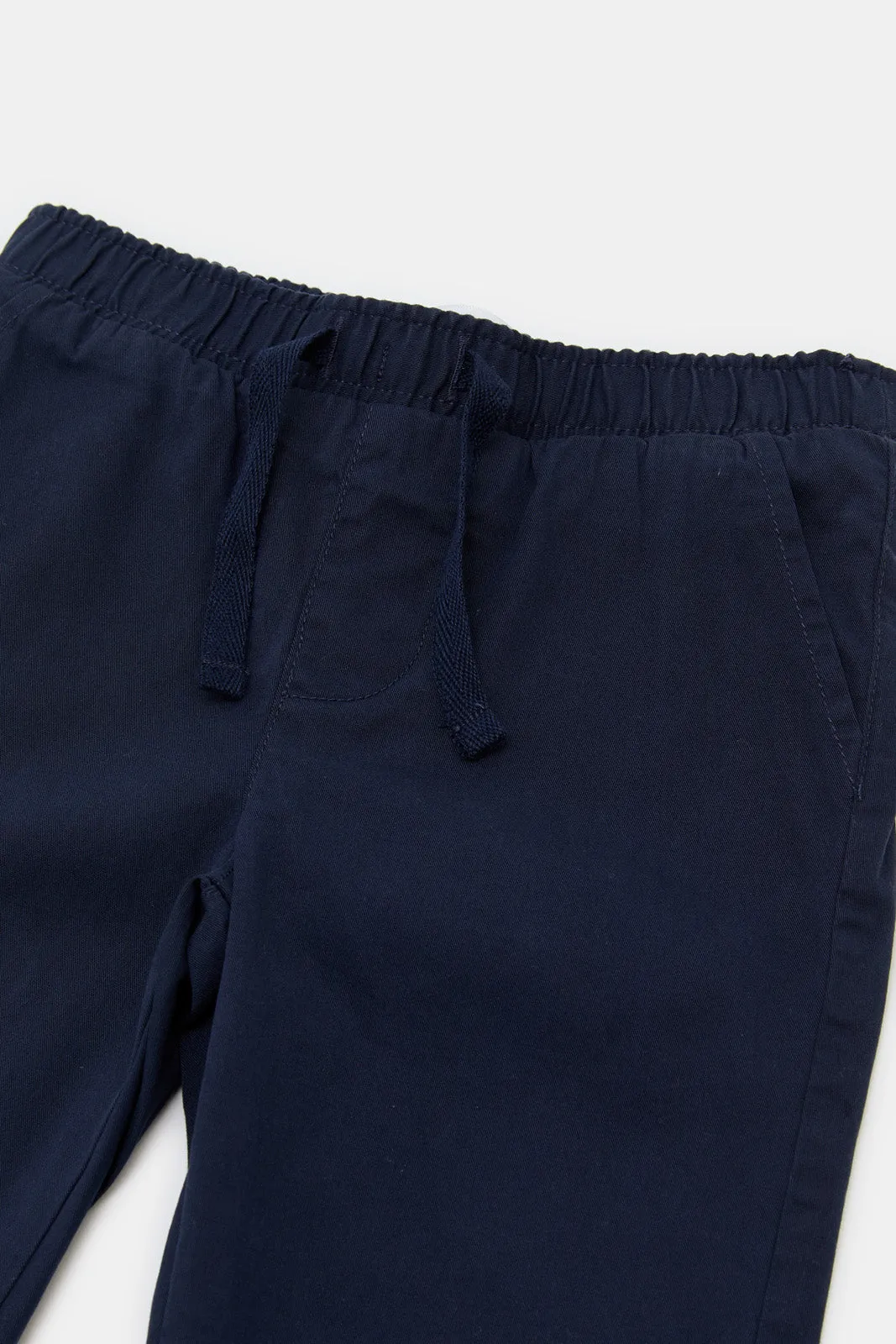 Infant Boys Navy Chino Jogger