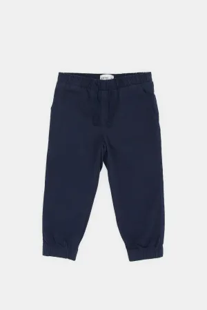 Infant Boys Navy Chino Jogger