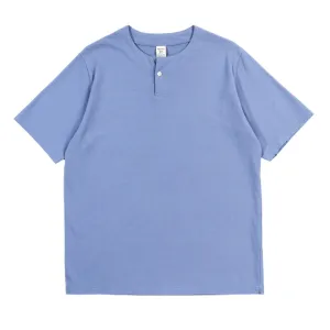 JACKMAN HENLEYNECK T-SHIRT SHADOW STEEL BLUE