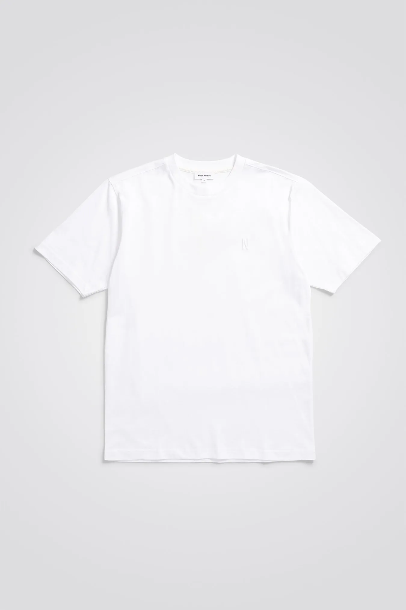 Johannes N Logo T-shirt - White