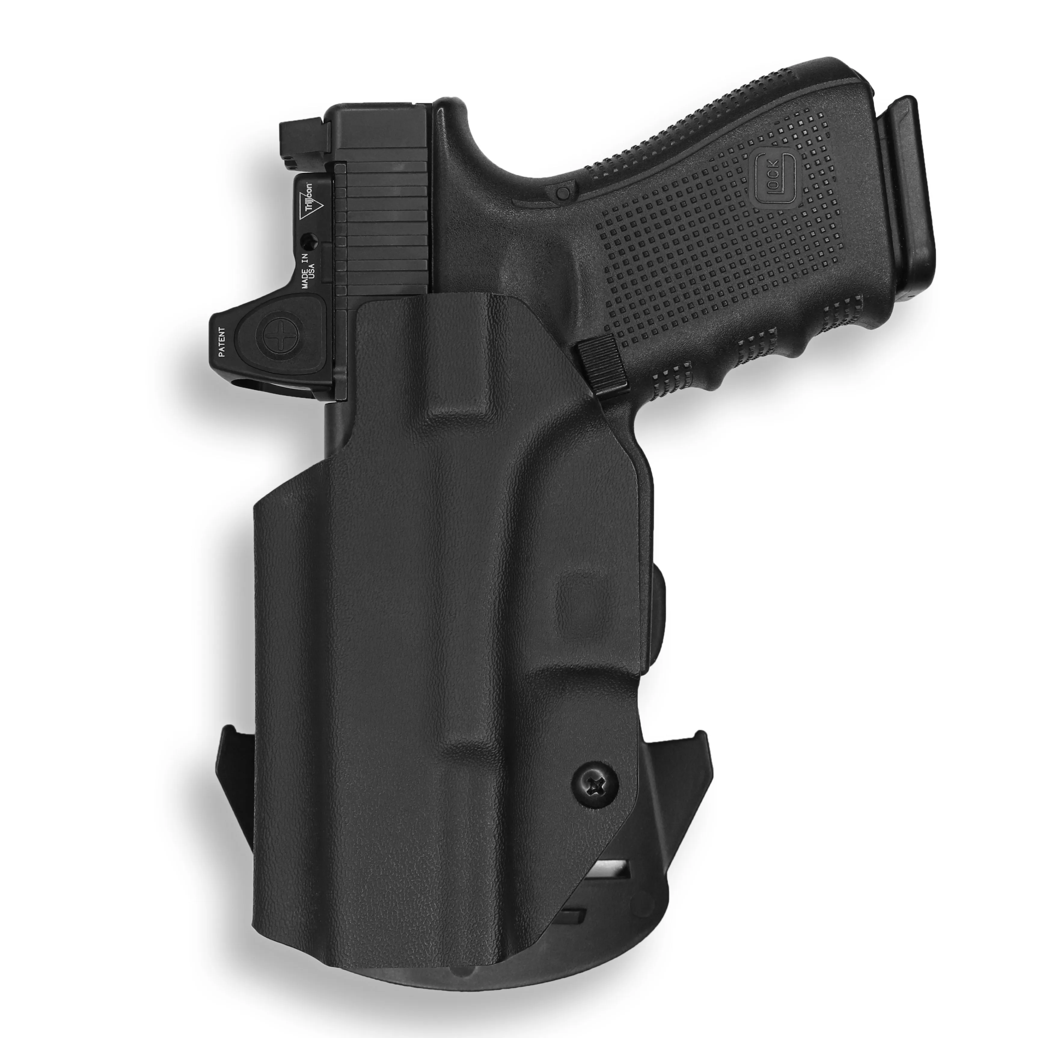 Kimber 1911 4" 45ACP No Rail Only Red Dot Optic Cut OWB Holster