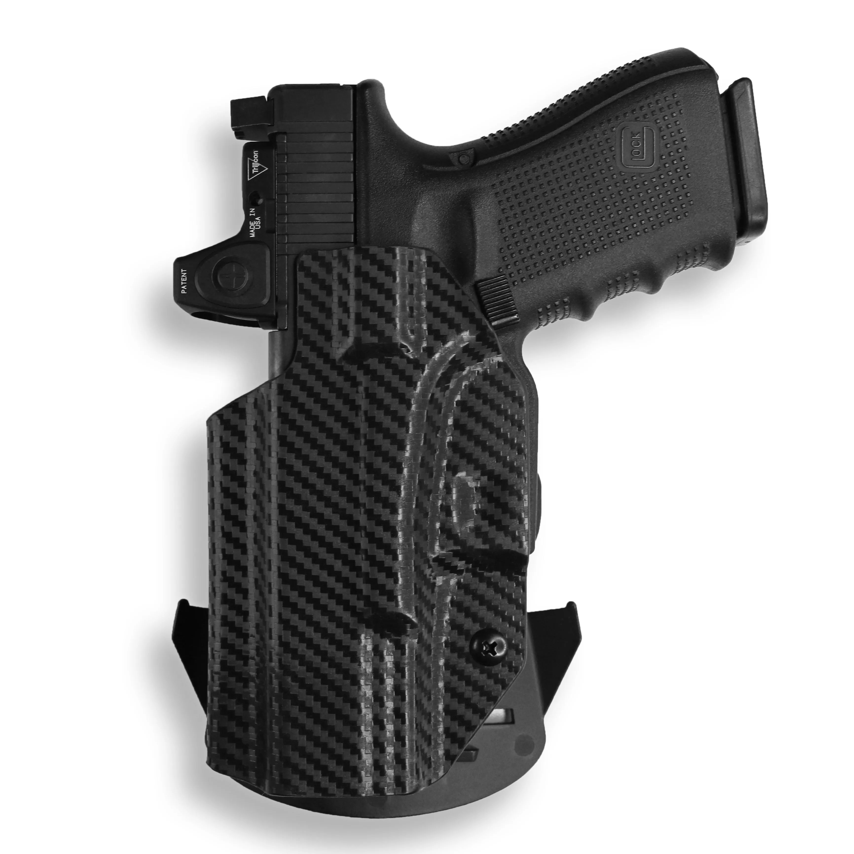 Kimber 1911 4" 45ACP No Rail Only Red Dot Optic Cut OWB Holster