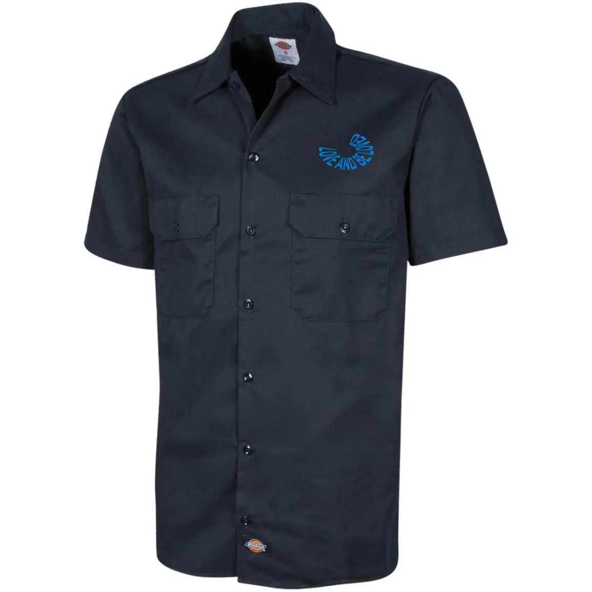 LOVE AND BE LOVED 1574 Men's Short Sleeve Workshirt