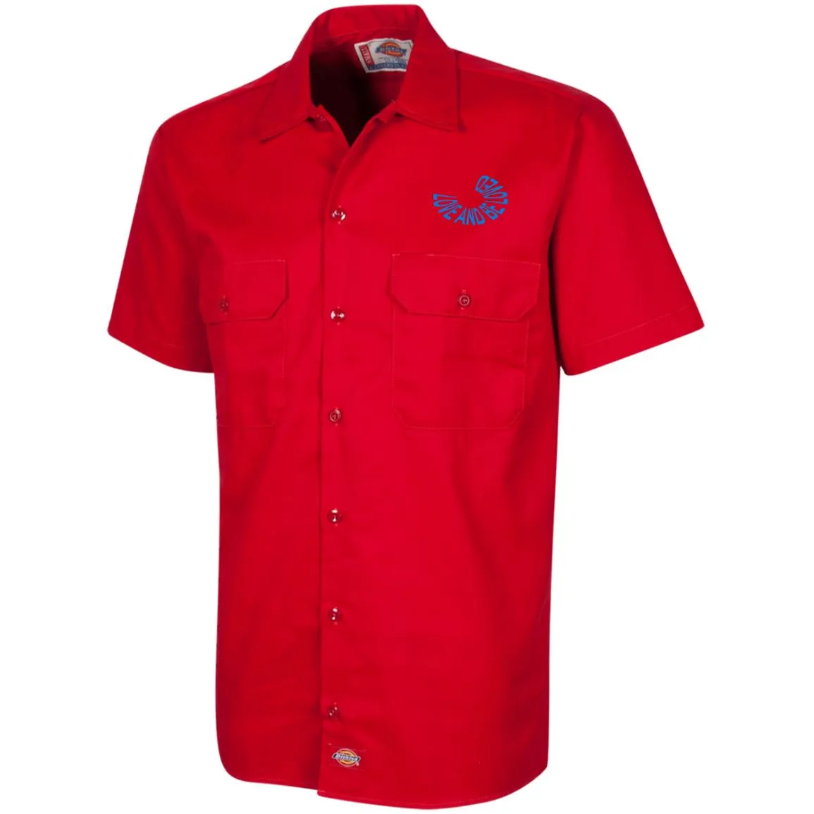 LOVE AND BE LOVED 1574 Men's Short Sleeve Workshirt