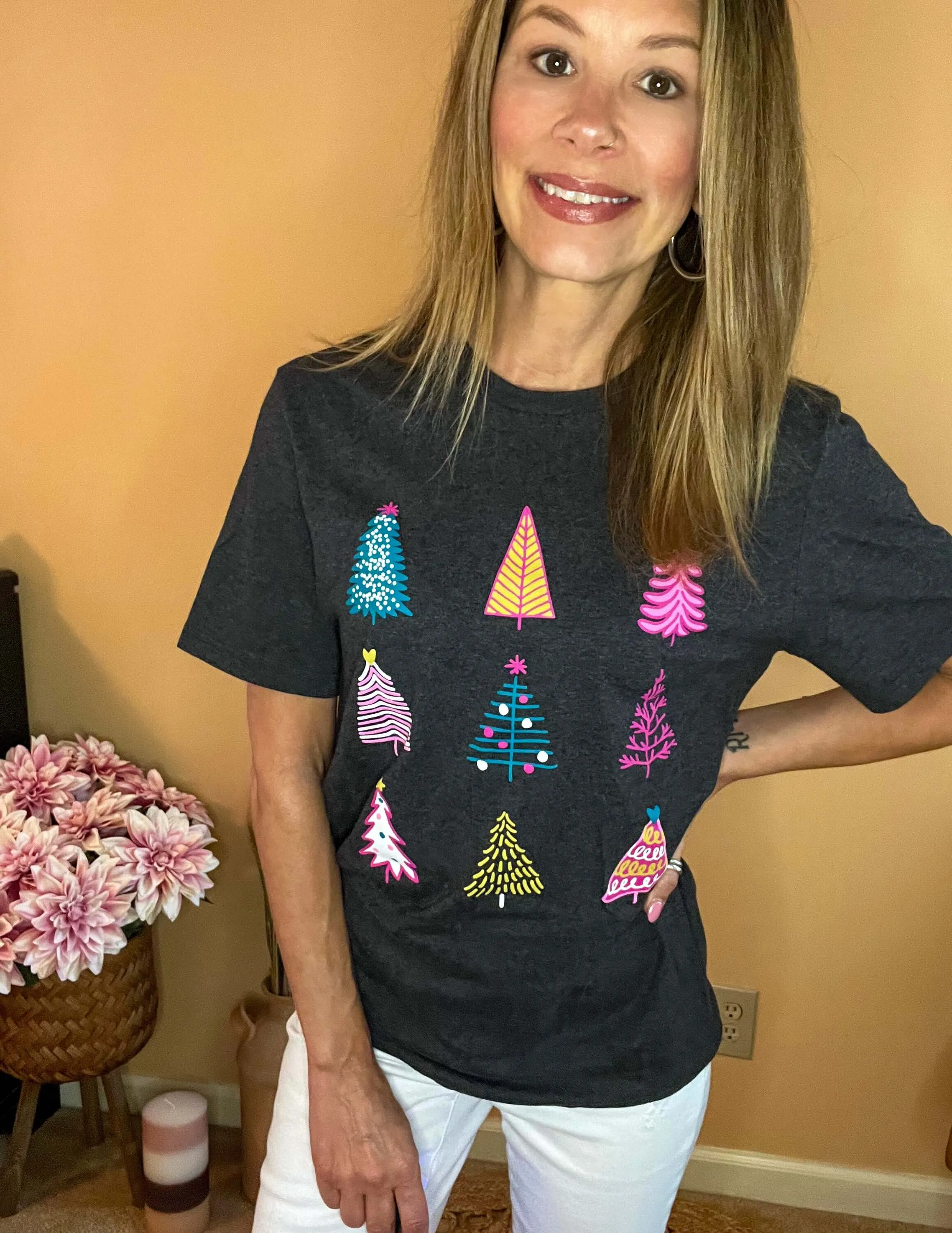 Magical Christmas Trees Graphic Tee