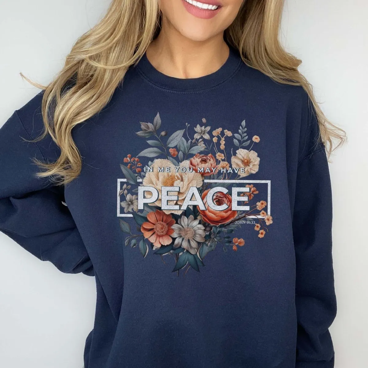 May You Have Peace Wholesale Crew Sweatshirt