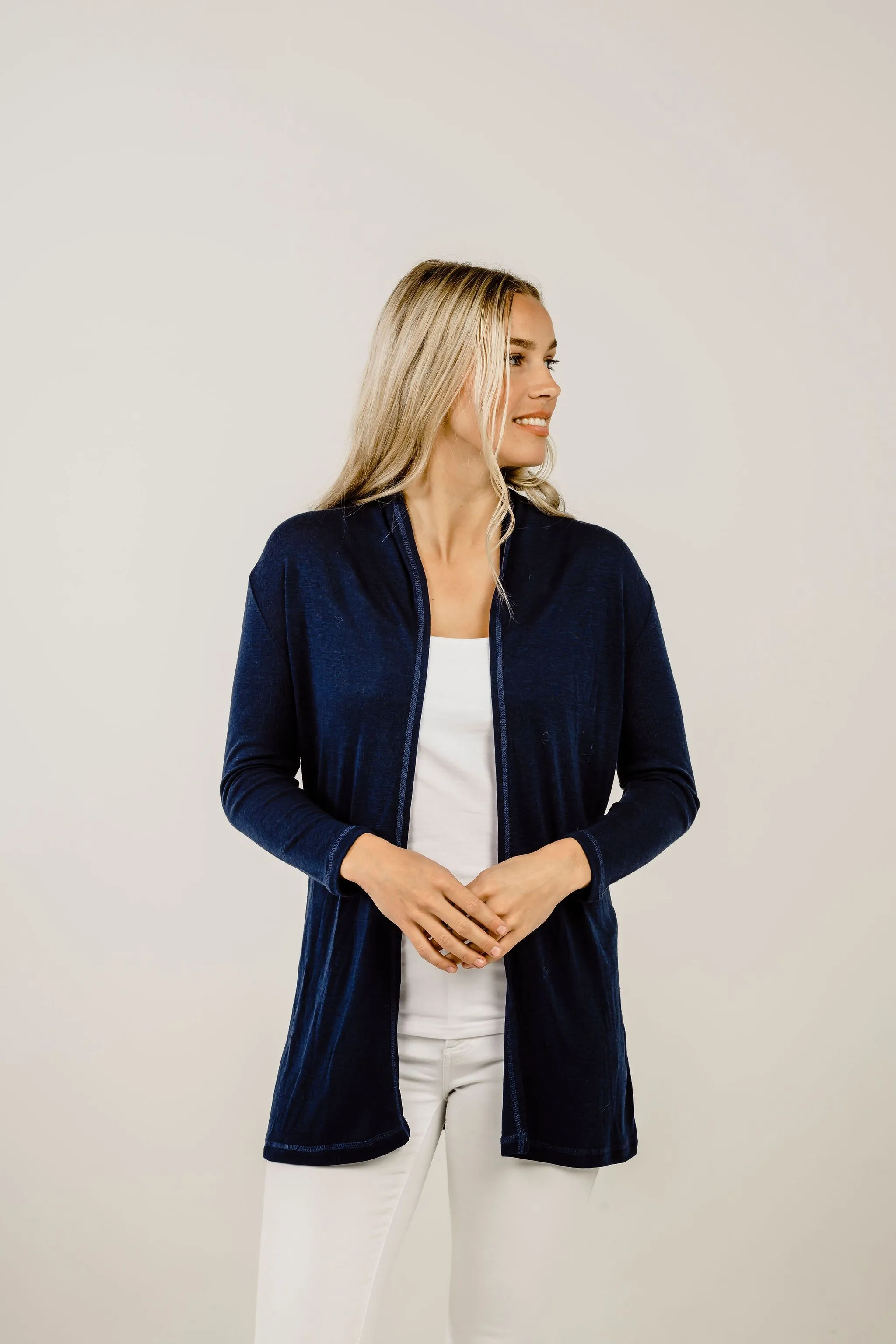 Merino Wrap Cardigan