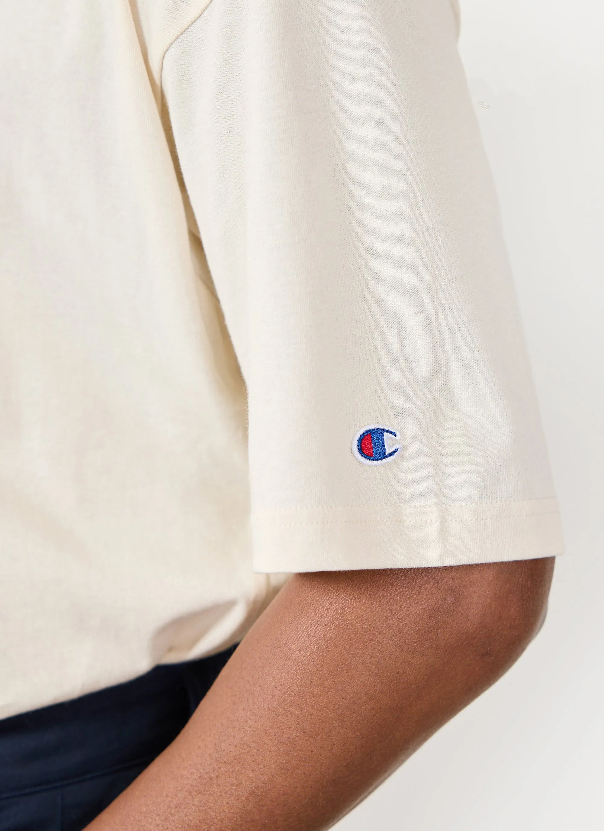 Mystic Hands Oversized T Shirt | Champion and Percival | Ecru